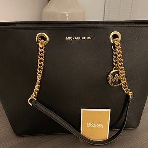 Michael Kors Large Black Shania Handbag